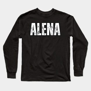 Alena Name Gift Birthday Holiday Anniversary Long Sleeve T-Shirt